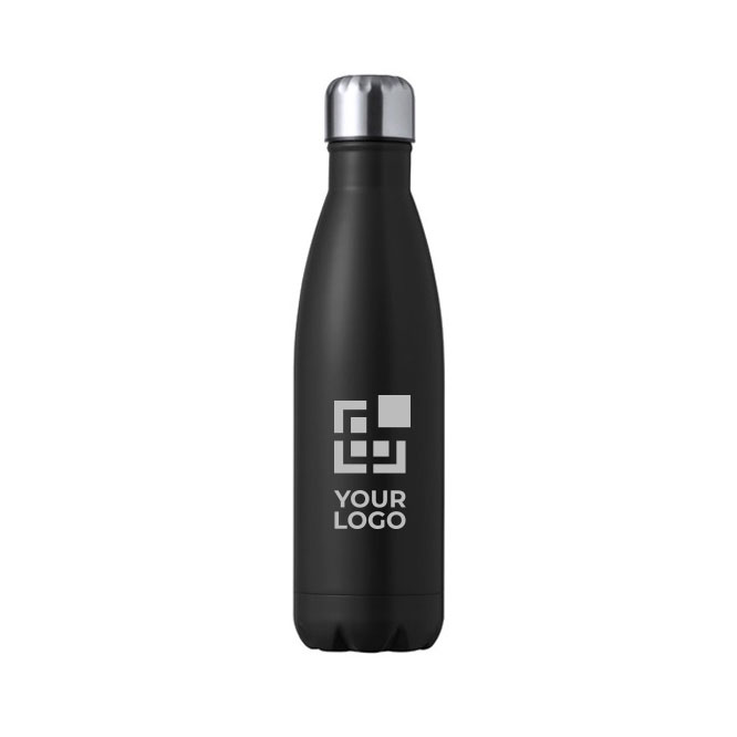 Gourde en aluminium recyclé avec bouchon à vis en acier 550ml vue principale