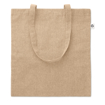 Sac écologique personnalisable recyclé 140 g/m2 Reciclo couleur beige