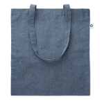 Sac écologique personnalisable recyclé 140 g/m2 Reciclo couleur bleu roi