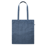 Sac écologique personnalisable recyclé 140 g/m2 Reciclo couleur bleu roi deuxième vue