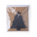 Décoration de Noël en ardoise Xmas Tree couleur gris foncé deuxième vue