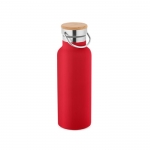 Bouteille isotherme Clip 500ml couleur rouge