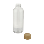 Bouteilles personnalisées en plastique recyclé 650ml RPET Nature couleur transparent deuxième vue