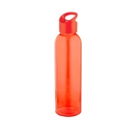 Gourde en verre personnalisables colorées 500ml Sunset Crystal couleur rouge