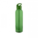 Gourde en verre personnalisables colorées 500ml Sunset Crystal couleur vert