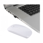 Souris sans fil antibactérienne impression quadrichromie Antibacterial couleur blanc