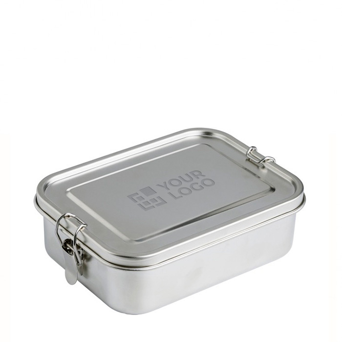 Lunch box en acier inoxydable avec séparateur 1,2L Inox Space