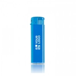 Briquet électronique rechargeable avec protection enfant couleur bleu roi