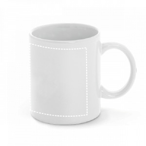 Position du marquage tasse corps