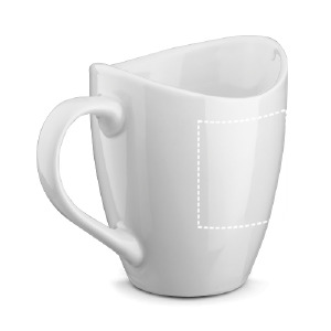 Position du marquage tasse corps latéral 2