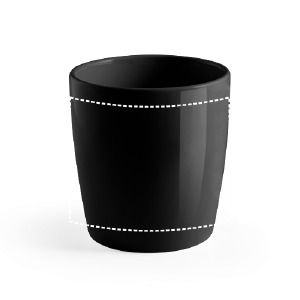 Position du marquage tasse corps latéral