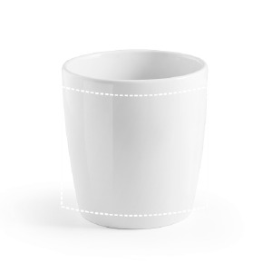 Position du marquage tasse corps