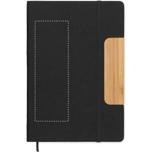 Position du marquage notebook bamboo part