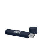 Clé USB de design allongé avec logo gravé éclairé Lumière Soft Elipse