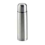 Bouteille thermos personnalisée avec bouchon/tasse 500ml Basic XL couleur argenté mat