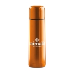 Thermos personnalisé pas cher aux couleurs vives 500ml Colors couleur orange deuxième vue principale