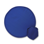 Disque souple et pliable en nylon dans un étui assorti couleur bleu