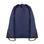 Sacs à dos à cordon personnalisés en polyester 190T Urban couleur bleu