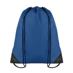 Sacs à dos à cordon personnalisés en polyester 190T Urban couleur bleu roi