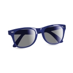 Lunettes de soleil personnalisées avec protection UV400 Regular couleur bleu