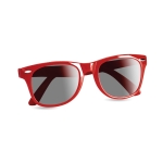 Lunettes de soleil personnalisées avec protection UV400 Regular couleur rouge