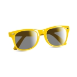 Lunettes de soleil personnalisées avec protection UV400 Regular couleur jaune