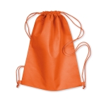 Sac à dos cordelette personnalisable non woven 80g/m2 Basic couleur orange