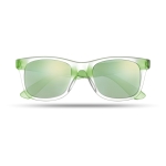 Lunettes de soleil avec verres et branches assorties IceTrend couleur vert