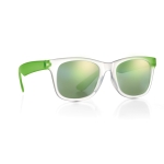 Lunettes de soleil avec verres et branches assorties IceTrend couleur vert deuxième vue