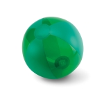 Ballon de plage personnalisé avec effet transparent et mate Seaside couleur vert