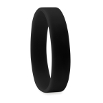 Bracelet en silicone personnalisé livraison 6-8 jours Regular Express couleur noir