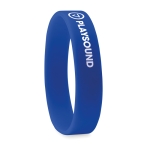 Bracelet en silicone personnalisé livraison 6-8 jours Regular Express couleur bleu vue principale