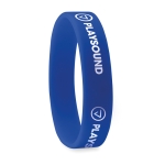 Bracelet en silicone personnalisé livraison 6-8 jours Regular Express couleur bleu deuxième vue principale