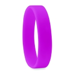 Bracelet en silicone personnalisé livraison 6-8 jours Regular Express couleur fuchsia