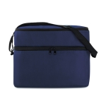 Sac isotherme en polyester 600D avec 2 compartiments Freeze couleur bleu deuxième vue