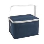 Sac isotherme publicitaire pour transporter 6 canettes Polar couleur bleu