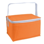 Sac isotherme publicitaire pour transporter 6 canettes Polar couleur orange