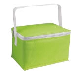 Sac isotherme publicitaire pour transporter 6 canettes Polar couleur vert clair