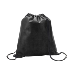 Sacs cordon personnalisés pas cher non-woven 80 gr/m2 Downtown couleur noir