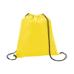 Sacs cordon personnalisés pas cher non-woven 80 gr/m2 Downtown couleur jaune