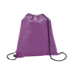 Sacs cordon personnalisés pas cher non-woven 80 gr/m2 Downtown couleur violet