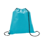 Sacs cordon personnalisés pas cher non-woven 80 gr/m2 Downtown couleur bleu ciel