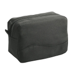 Trousse de toilette classique et pas cher en microfibre Pocket couleur noir