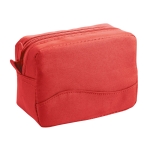 Trousse de toilette classique et pas cher en microfibre Pocket couleur rouge