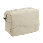 Trousse de toilette classique et pas cher en microfibre Pocket couleur beige