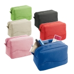 Trousse de toilette classique et pas cher en microfibre Pocket diverses couleurs