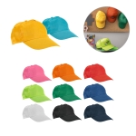 Casquette publicitaire en polyester avec velcro 160g/m² Basic Style diverses couleurs