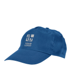 Casquette publicitaire en polyester avec velcro 160g/m² Basic Style avec zone d'impression