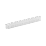 Mètre pliant de menuisier personnalisé de 2m Carpenter couleur blanc