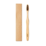 Brosse à dents avec manche en bambou pour la publicité Bamboo couleur noir troisième vue principale